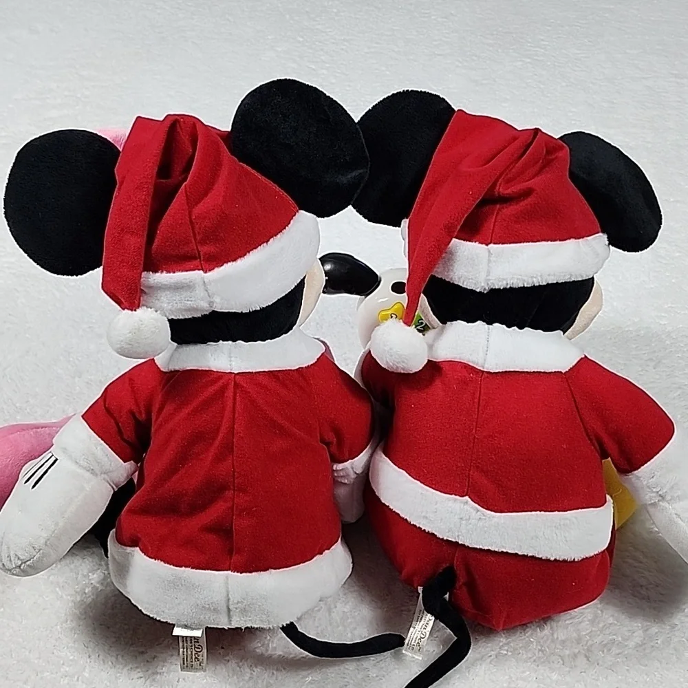 Vintage Holiday Disney Mickey & Minnie Mouse Christmas Dan Dee Collector…